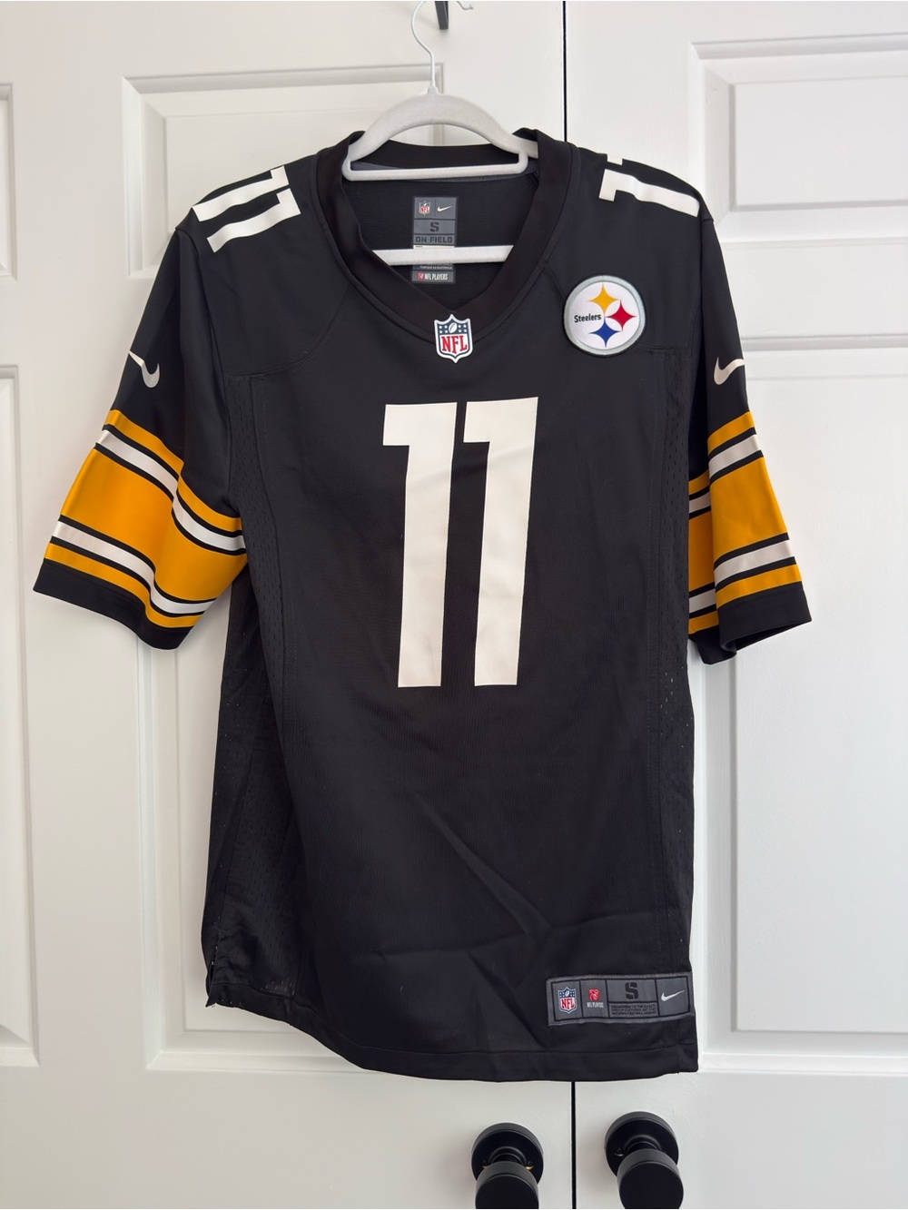 NFL Pittsburgh Steelers Black and Gold #11 Jersey by Nike